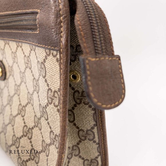 Vintage Gucci GG Web Clutch - Picture 15 of 15